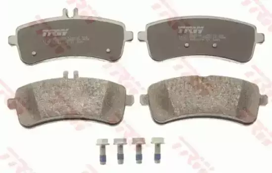 Тормозные колодки дисковые задняя ось TRW GDB2079