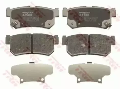 Тормозные колодки дисковые задняя ось TRW GDB3366