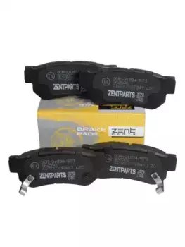 Тормозные колодки дисковые задняя ось ZENTPARTS Z07258