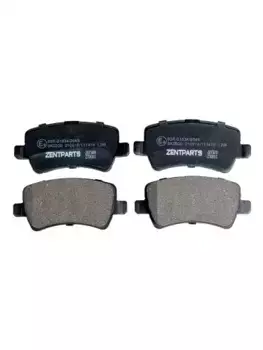 Тормозные колодки дисковые задняя ось ZENTPARTS Z07309