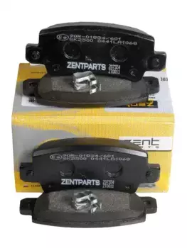 Тормозные колодки дисковые задняя ось ZENTPARTS Z07324
