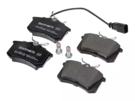 Тормозные колодки дисковые задняя ось ZENTPARTS Z07345