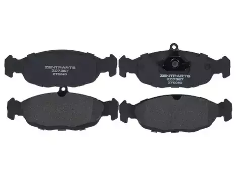 Тормозные колодки дисковые задняя ось ZENTPARTS Z07367