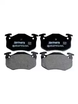 Тормозные колодки дисковые задняя ось ZENTPARTS Z07418
