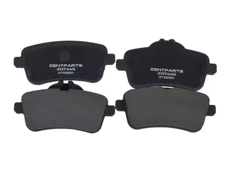 Тормозные колодки дисковые задняя ось ZENTPARTS Z07445