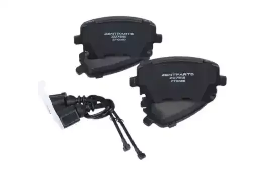 Тормозные колодки дисковые задняя ось ZENTPARTS Z07512