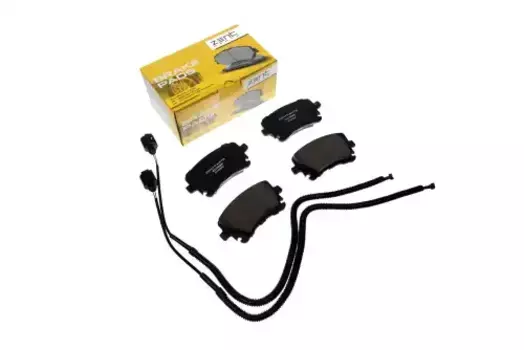 Тормозные колодки дисковые задняя ось ZENTPARTS Z07522