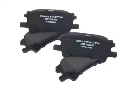 Тормозные колодки дисковые задняя ось ZENTPARTS Z07526