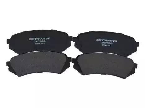 Тормозные колодки дисковые задняя ось ZENTPARTS Z07546
