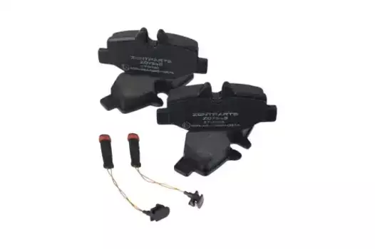 Тормозные колодки дисковые задняя ось ZENTPARTS Z07549