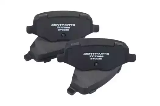 Тормозные колодки дисковые задняя ось ZENTPARTS Z07566