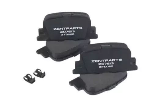 Тормозные колодки дисковые задняя ось ZENTPARTS Z07613