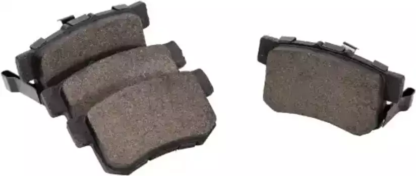 Тормозные колодки дисковые задняя ось ZENTPARTS Z07614