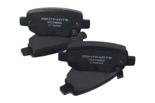 Тормозные колодки дисковые задняя ось ZENTPARTS Z07652