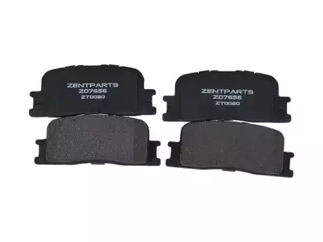 Тормозные колодки дисковые задняя ось ZENTPARTS Z07656