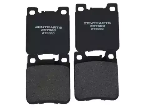 Тормозные колодки дисковые задняя ось ZENTPARTS Z07660
