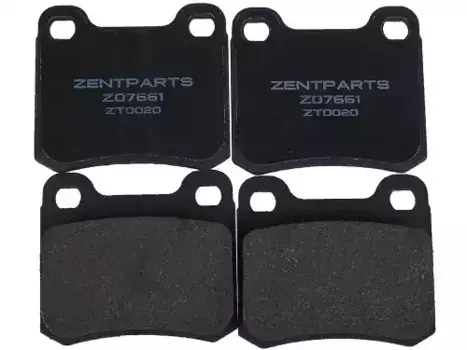 Тормозные колодки дисковые задняя ось ZENTPARTS Z07661
