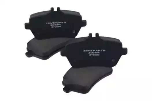 Тормозные колодки дисковые задняя ось ZENTPARTS Z07814