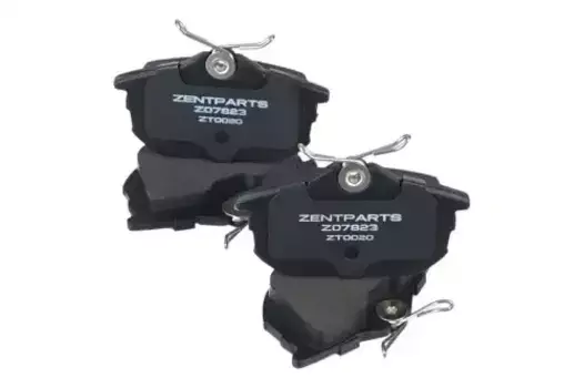 Тормозные колодки дисковые задняя ось ZENTPARTS Z07823