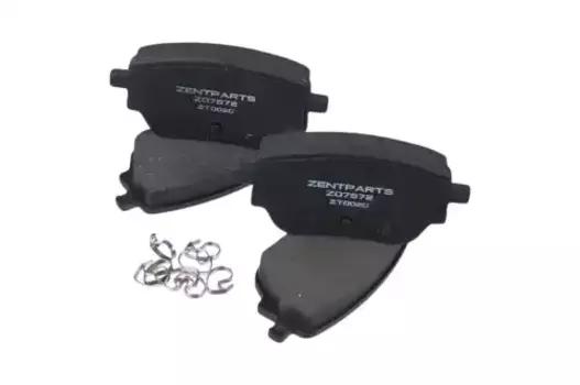 Тормозные колодки дисковые задняя ось ZENTPARTS Z07872