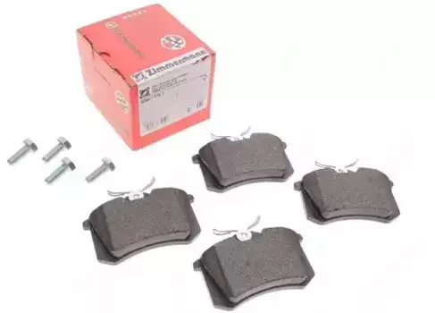 Тормозные колодки дисковые задняя ось ZIMMERMANN 20961.172.1