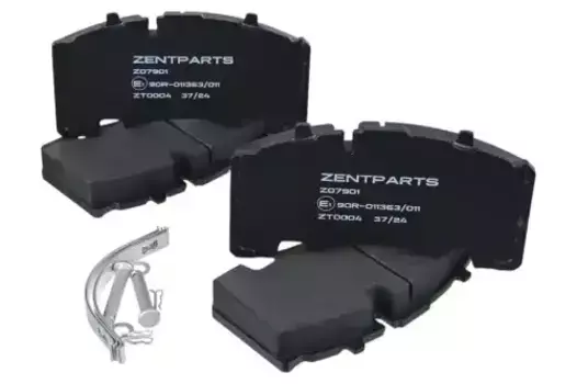 Тормозные колодки дисковые ZENTPARTS Z07901