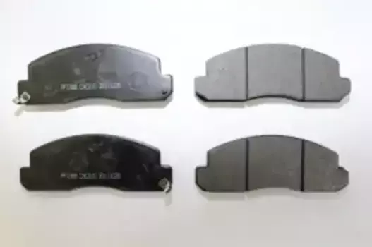 Тормозные колодки дисковые ZEVS PF1388