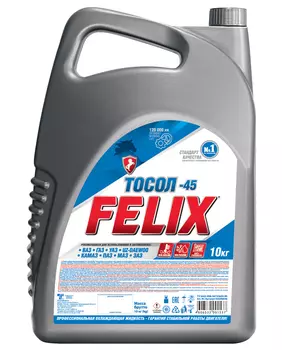 Тосол FELIX 430206046 синий готовый 10 л