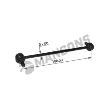 тяга крана уровня пола! L=210mm d=7mm\ Scania 100.677 MANSONS
