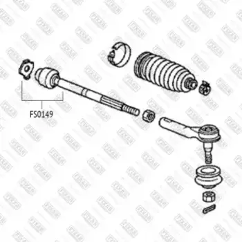 тяга рулевая!\ Honda CR-V 07>