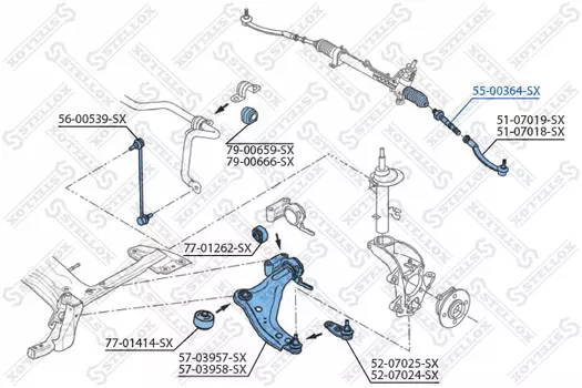 тяга рулевая!\ Mini Cooper all 01>