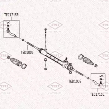 Рулевая тяга TATSUMI TED1005