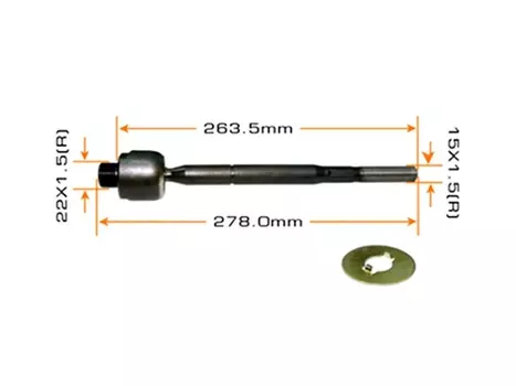 Рулевая тяга MASUMA MR-3840