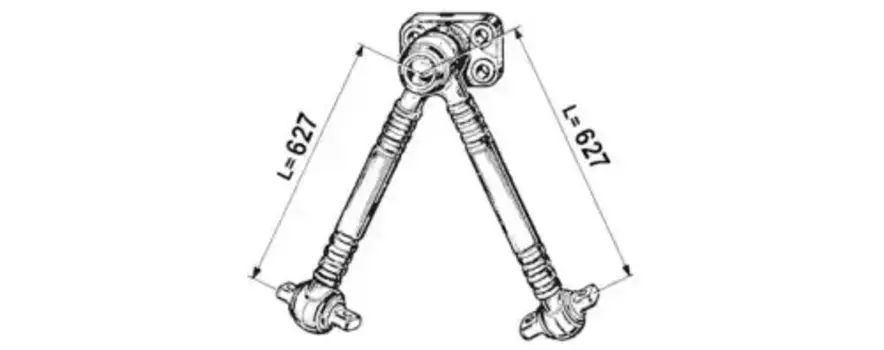 Тяга (штанга) реактивная ERREVI 712870