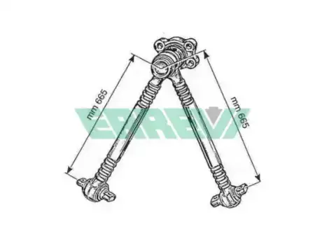 Тяга (штанга) реактивная ERREVI 712950