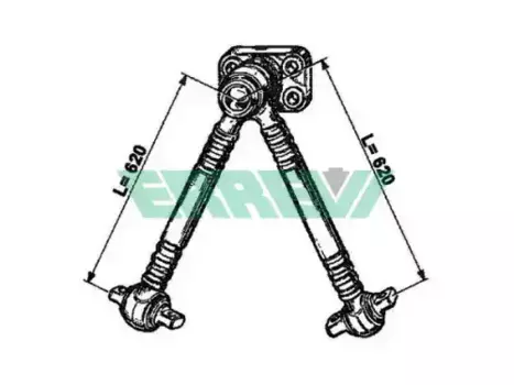 Тяга (штанга) реактивная ERREVI 712977