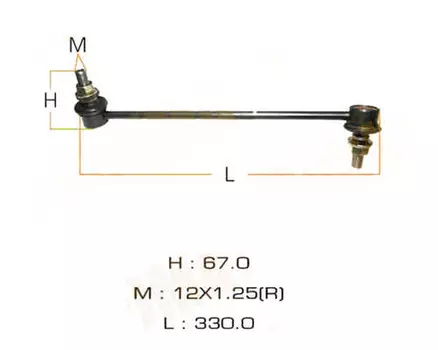 Тяга стабилизатора MASUMA ML-N150R