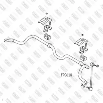 Тяга стабилизатора FIXAR FP0618