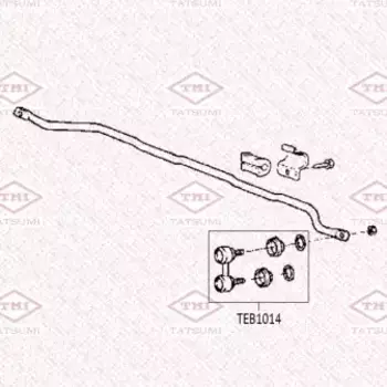 Тяга стабилизатора TATSUMI TEB1014