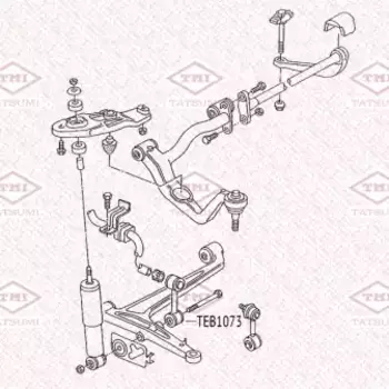 Тяга стабилизатора TATSUMI TEB1073