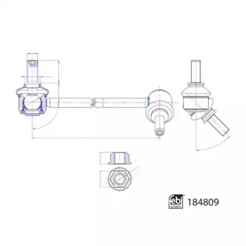 Тяга стабилизатора SWAG 33 10 9579