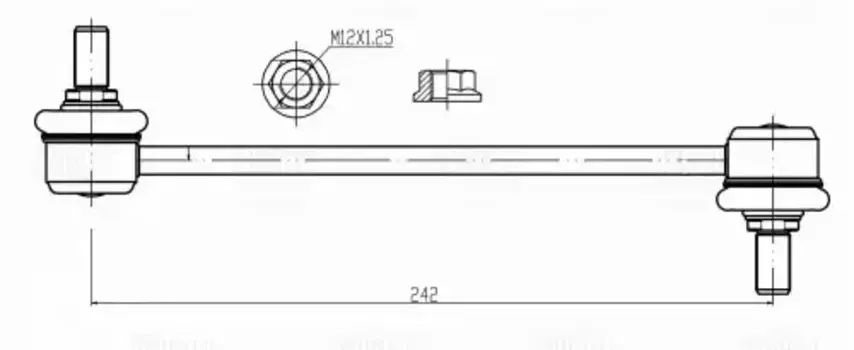 Тяга стабилизатора TRIALLI SP 0828