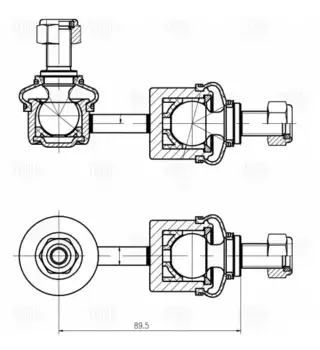 Тяга стабилизатора TRIALLI SP 0830