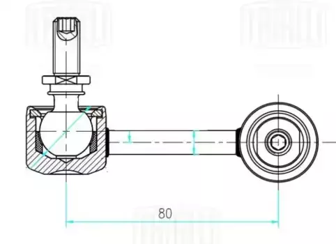 Тяга стабилизатора TRIALLI SP 1126