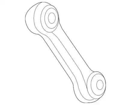 Тяга стабилизатора VAG 4M0411317J