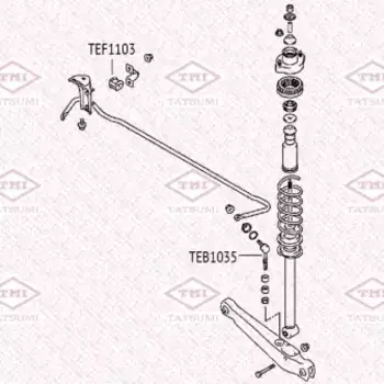 Тяга стабилизатора TATSUMI TEB1035