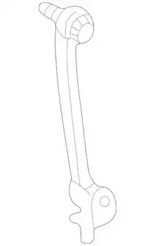 тяга уровня датчика кузова!\ MB 220 320 03 89