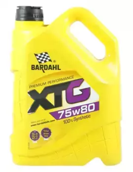 Трансмиссионное масло BARDAHL 36373 75W-80 синтетическое 5 л