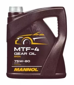 Трансмиссионное масло MANNOL MN81044 75W-80 синтетическое 4 л