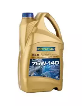 Трансмиссионное масло RAVENOL 1221110004 75W-140 синтетическое 4 л